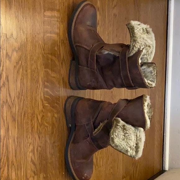 Real Brown leather Steve Madden boots. Size 7 - Picture 4 of 4